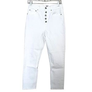 GAP denim high rise cigarette jeans in women’s size 6/28